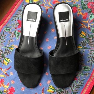 Dolce Vita Rilee Mule in Black Suede